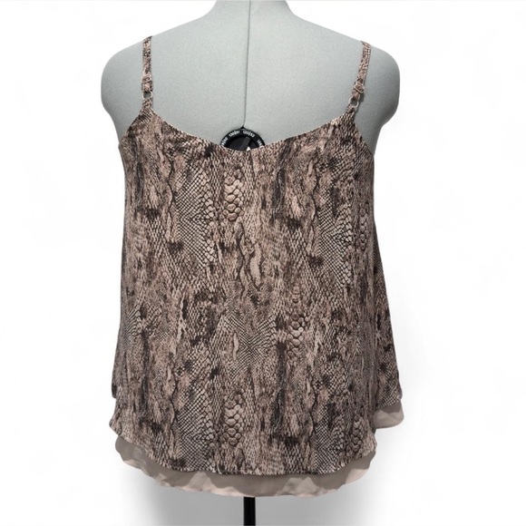 Torrid Snakeskin Top Animal Print Sophie Swing Cami Plus Size, Business Casual - Picture 3 of 9